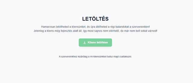 Töltsd le kliensünket